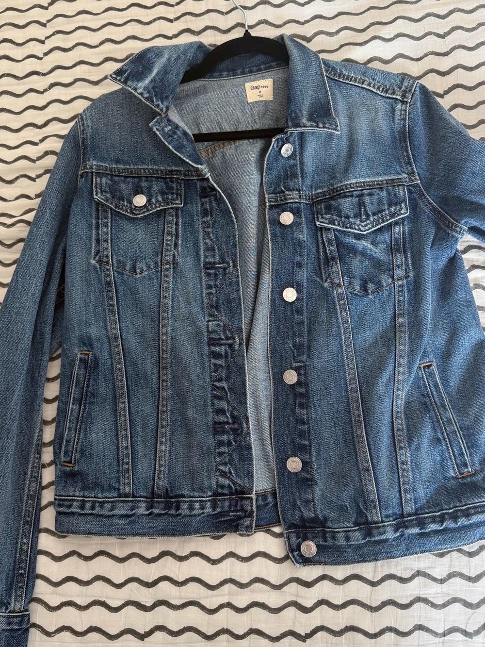 Mama GAP Medium Blue Denim Jacket for Women